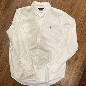 Classic Fit white button Down.